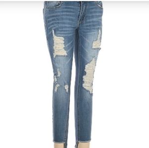 Indigo Rein Distressed Jeans